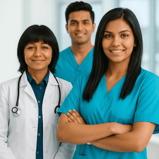 Team of doctors